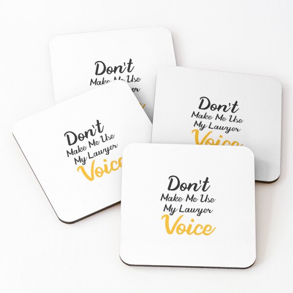 Item preview, Don't make me use my lawyer voice designed and sold by VimuDS.