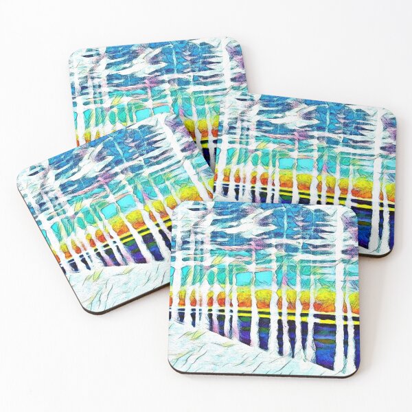 Item preview, Snow covered trees by the lake designed and sold by George Hutton Hunter.
