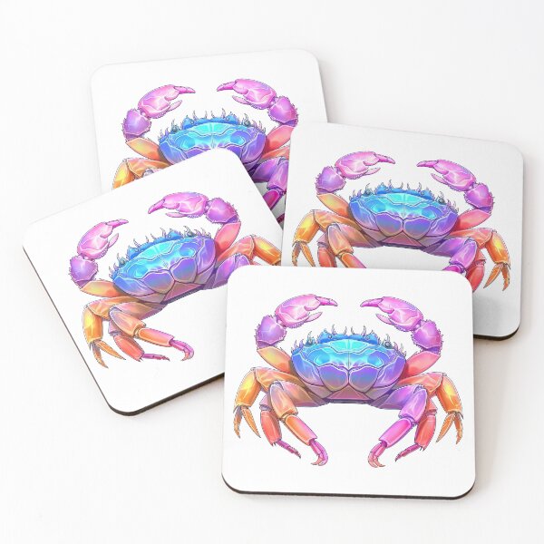 Item preview, Painterly Ocean Crab designed and sold by UtterlyCutterly.