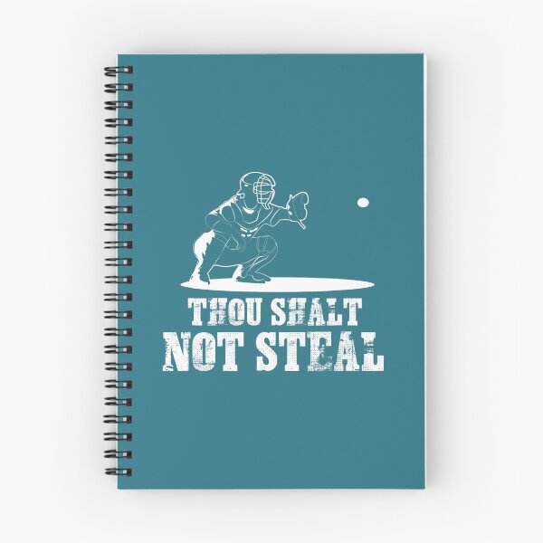 Item preview, Baseball Catcher 	 Thou Shalt Not Steal - Religious 		 designed and sold by apgwwbceqs41.