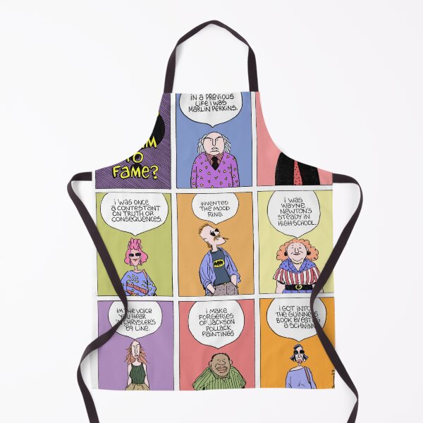 Item preview, Cartoon - What's Your Claim to Fame? designed and sold by badjoojoo.