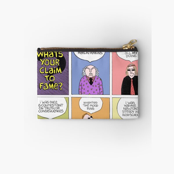 Item preview, Cartoon - What's Your Claim to Fame? designed and sold by badjoojoo.