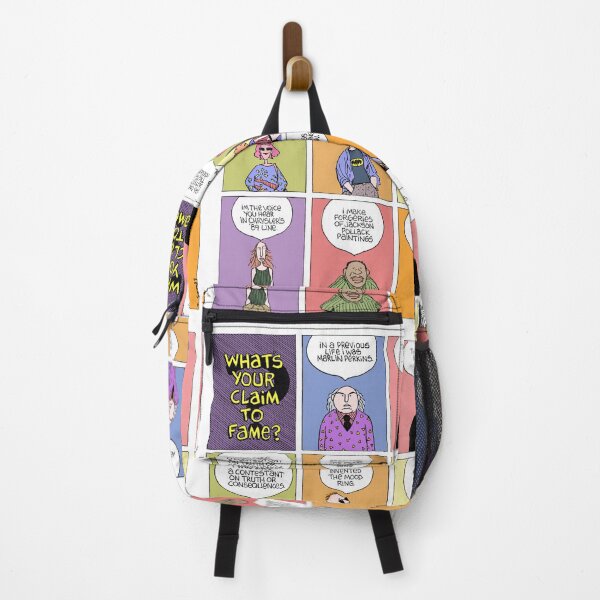 Item preview, Cartoon - What's Your Claim to Fame? designed and sold by badjoojoo.