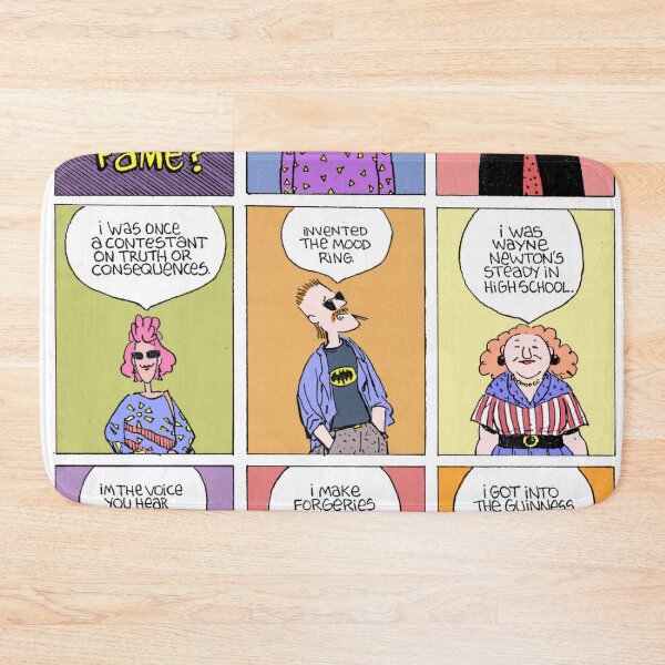 Item preview, Cartoon - What's Your Claim to Fame? designed and sold by badjoojoo.