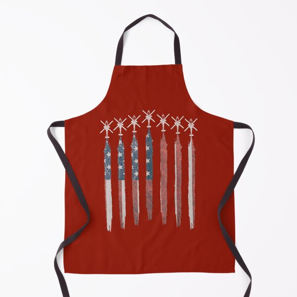 Item preview, AH64 Apache Helicopter American Flag Apache Squadron designed and sold by eujlyawiccg44.