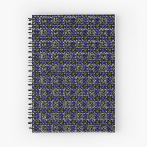 Item preview, Copy of Blue and yellow undone checkered pattern on black background. designed and sold by MirBer.