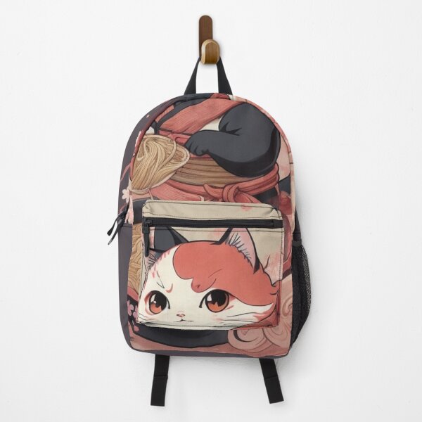 Item preview, Kawaii Vintage Style Japenese Ramen Cat designed and sold by YrtemmyS.