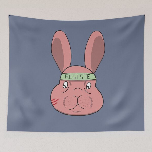 Item preview, Resist Rabbit  designed and sold by PabloRuiz273.