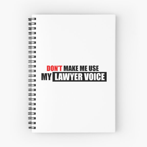 Item preview, Don't make me use my lawyer voice designed and sold by VimuDS.