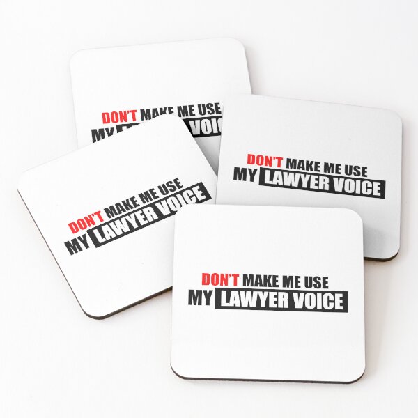 Item preview, Don't make me use my lawyer voice designed and sold by VimuDS.