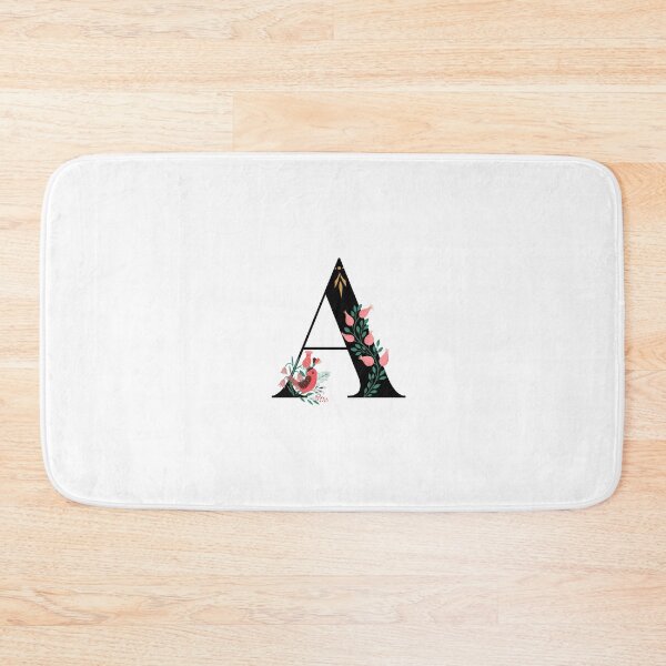 Artikelvorschau, Monogramm A, Buchstabe A, Alphabet-Design-Illustration, floraler A-Aufkleber, buntes Monogramm entworfen und verkauft von Work life.