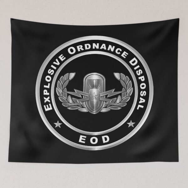 Item preview, EOD Senior Badge designed and sold by SoldierAlways.
