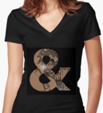 featured Women's Fitted V-Neck T-Shirt