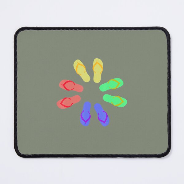Item preview, Brightly Colored Flip Flops In A Circle Cute Beach Vacation designed and sold by mnxnggmrpoj81.
