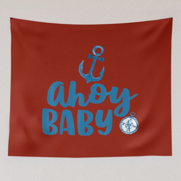 Item preview, Ahoy Baby Nautical Theme Gender Reveal Party Pregnancy 		 designed and sold by eujlyawiccg44.