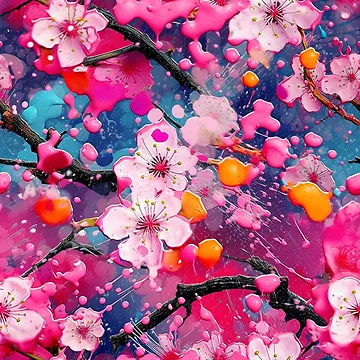 Artwork thumbnail, Flower pattern  by BloodRubyz