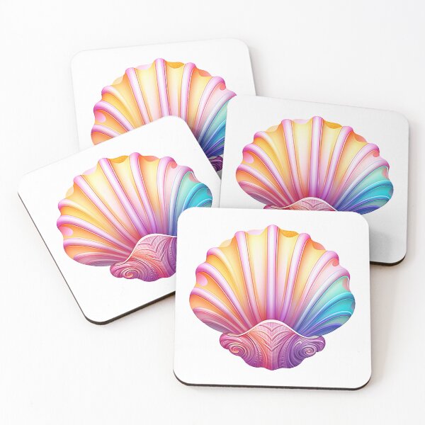 Item preview, Painterly Ocean Seashell designed and sold by UtterlyCutterly.