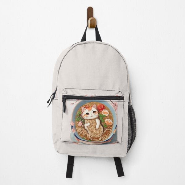 Item preview, Kawaii Vintage Style Japenese Ramen Cat designed and sold by YrtemmyS.