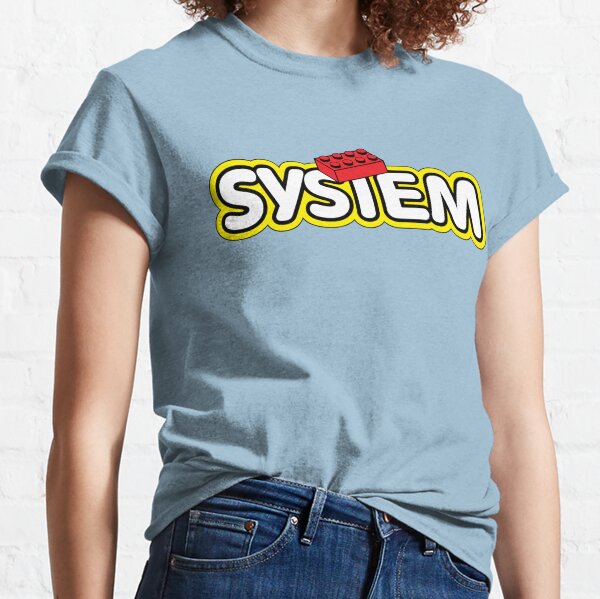 Lego System T-Shirts for Redbubble Sale 