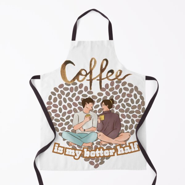 Item preview, Coffee is my better half (Got Coffee? original artwork) designed and sold by Steph1TheArtist.