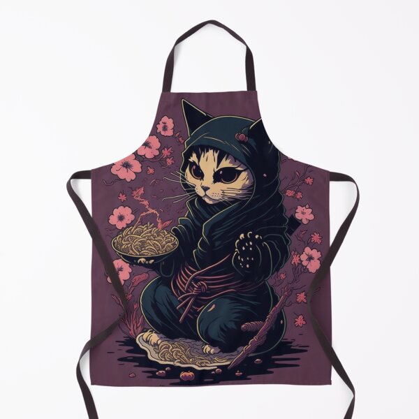 Item preview, Kawaii Vintage Style Japenese Ramen Cat designed and sold by YrtemmyS.