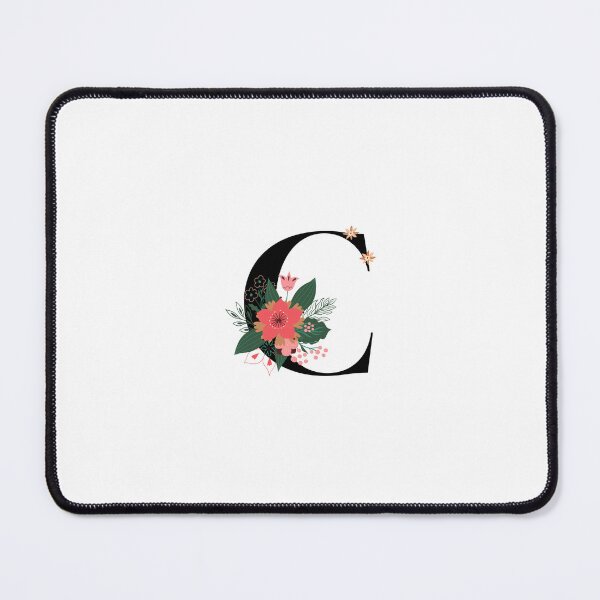 Item preview, Monogram C, Letter C, Initial C , Alphabet Design Illustration, Floral C Sticker, Colourful monogram, Botanical monogram C sticker designed and sold by Work life.