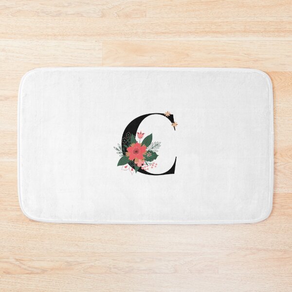 Item preview, Monogram C, Letter C, Initial C , Alphabet Design Illustration, Floral C Sticker, Colourful monogram, Botanical monogram C sticker designed and sold by Work life.