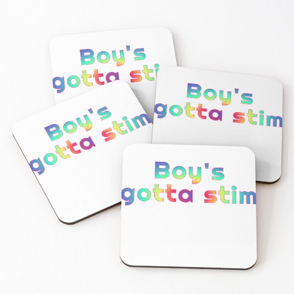 Item preview, Boy's Gotta Stim designed and sold by scratchedhand.