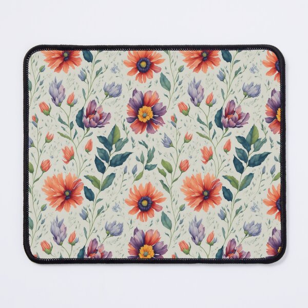 Item preview, Floral Dreamscape: A Breathtaking Watercolor Flower Pattern for Artistic Expression designed and sold by CelTopSkinz.