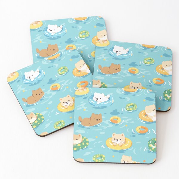 Item preview, Cute little puppy in the pool designed and sold by Istarfal.