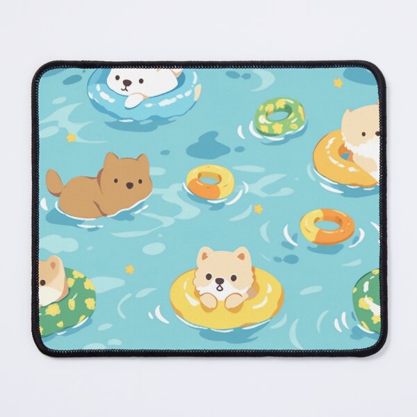 Item preview, Cute little puppy in the pool designed and sold by Istarfal.