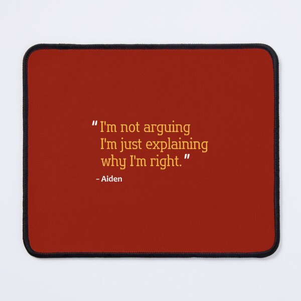 Item preview, AIDEN Quote Funny Birthday Personalized Name Idea designed and sold by eujlyawiccg44.