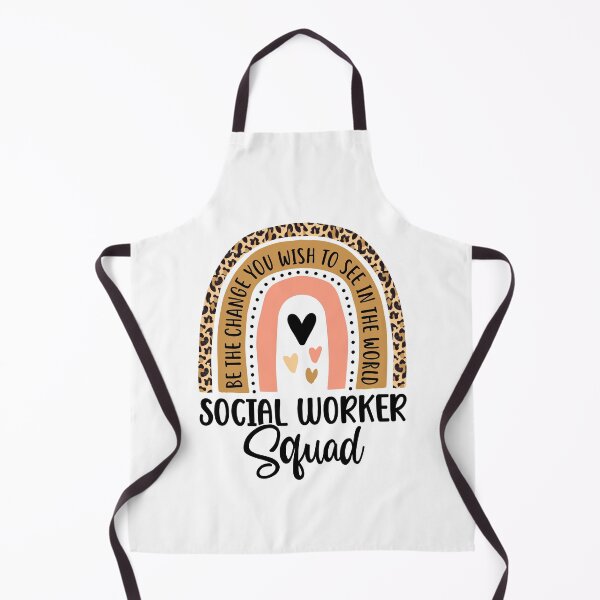 Item preview, Social Worker Squad Leopard Rainbow Funny Work Love designed and sold by Best Designer.