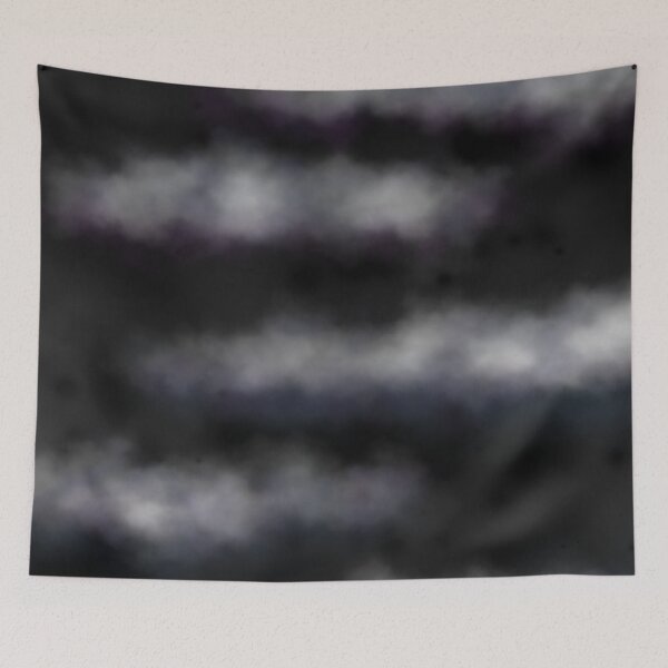 Item preview, Black Cloudy Night Sky / Sweet and Dreamy Landscape designed and sold by impressionofmel.