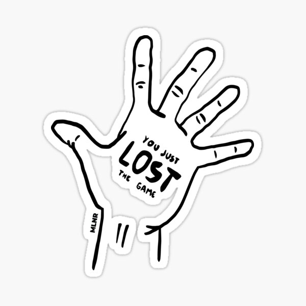 Item preview, YOU LOST THE GAME designed and sold by Pablo Molinari.