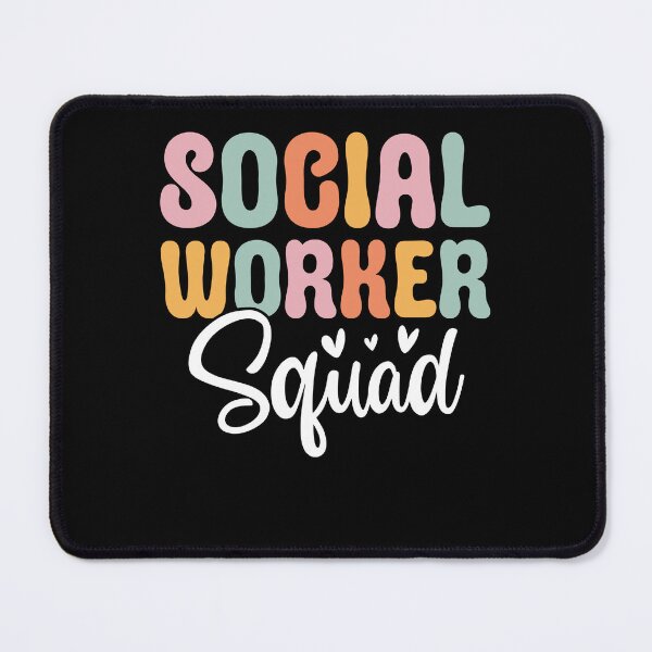 Item preview, Social Worker Squad Leopard Rainbow Funny Work Love designed and sold by Best Designer.