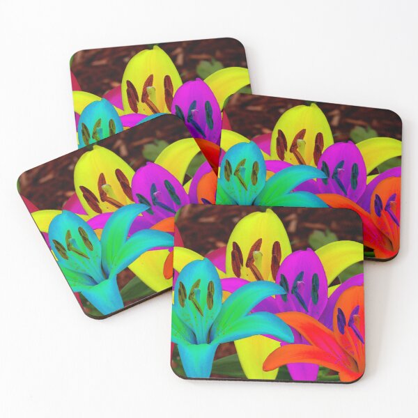 Item preview, Beautiful Colored Day Lilies designed and sold by BostonArcImage.