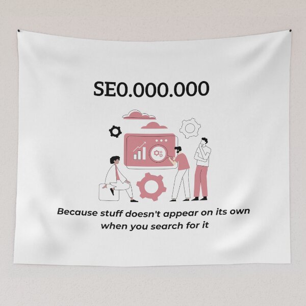 Item preview, SEO specialist, because stuff doesn't appear on it's own, funny marketing designed and sold by NoetherSym.