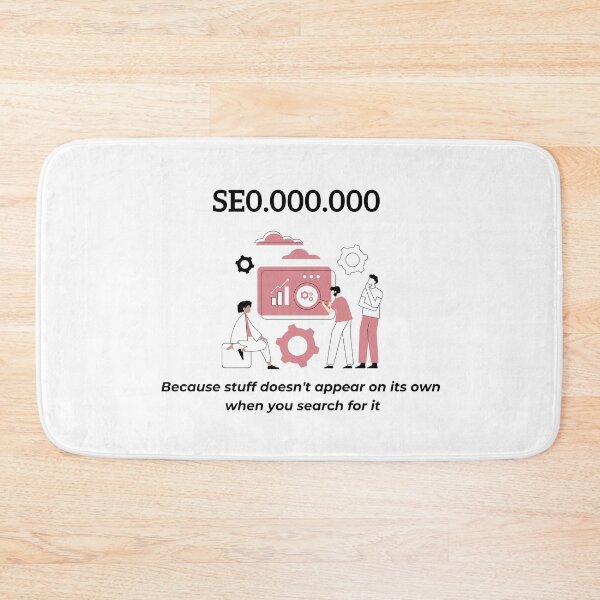 Item preview, SEO specialist, because stuff doesn't appear on it's own, funny marketing designed and sold by NoetherSym.