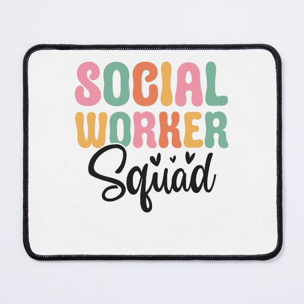 Item preview, Social Worker Squad Leopard Rainbow Funny Work Love designed and sold by Best Designer.