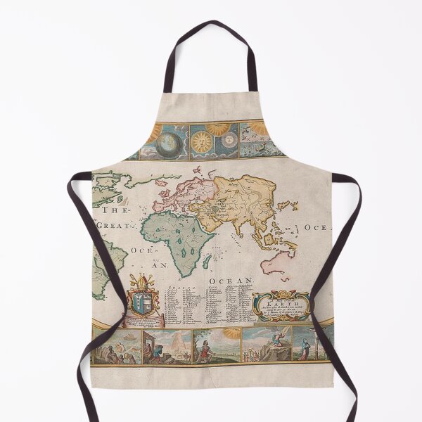 Item preview, A Map of the Earth  1681 designed and sold by tomorrowsart.