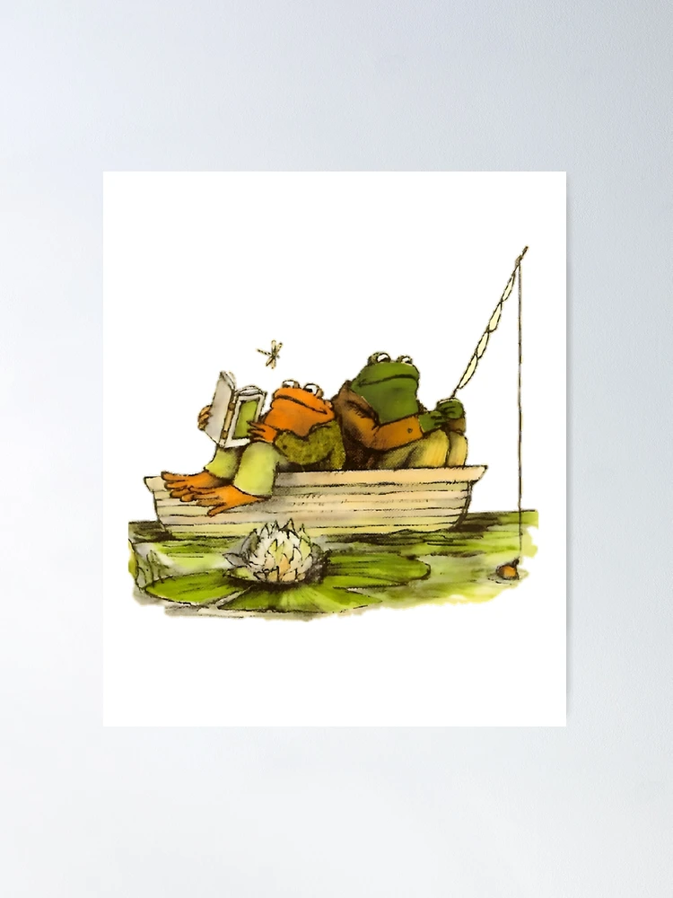 Frog and Toad Fishing Poster for Sale by jakealy