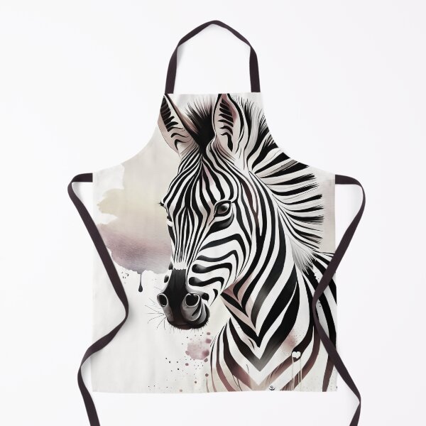 Item preview, Zebra watercolor digital art designed and sold by PaperDecor.