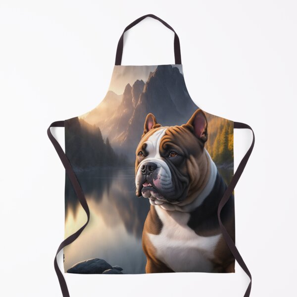 Item preview, American Bully Dog in Fantasy World designed and sold by SereneMuses.