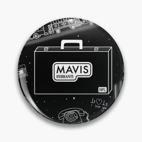 MAVIS Ferranti Accessible Suitcase Computer 1970s Pin