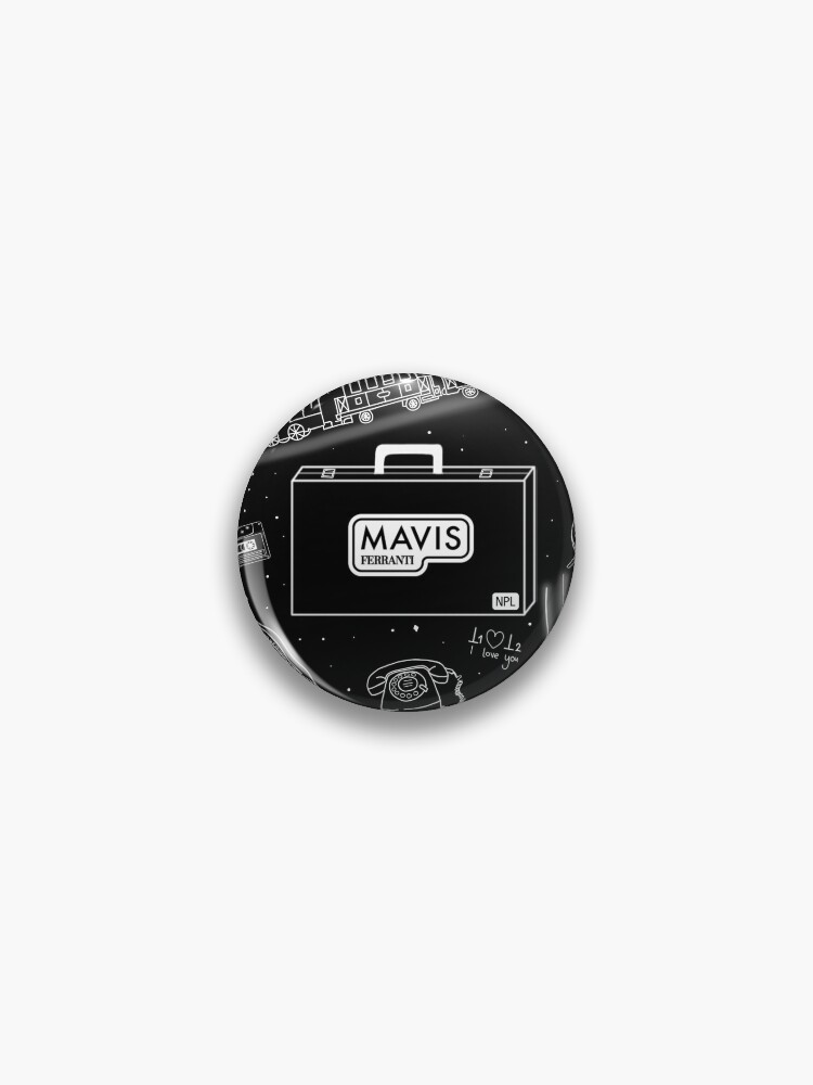 Thumbnail 1 of 3, Pin, MAVIS Ferranti Accessible Suitcase Computer 1970s designed and sold by OneSwitch.