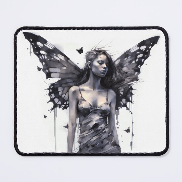 Item preview, Butterfly girl designed and sold by Arteligente.