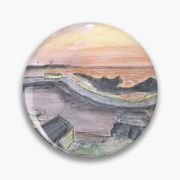 Item preview, Ballintoy Harbour at Sunset designed and sold by DebTheZeb.