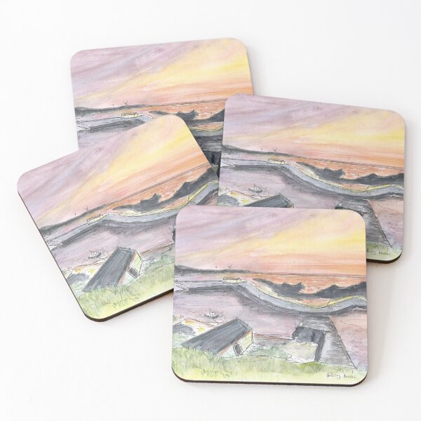 Item preview, Ballintoy Harbour at Sunset designed and sold by DebTheZeb.