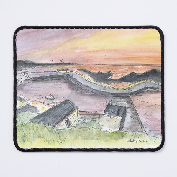 Item preview, Ballintoy Harbour at Sunset designed and sold by DebTheZeb.
